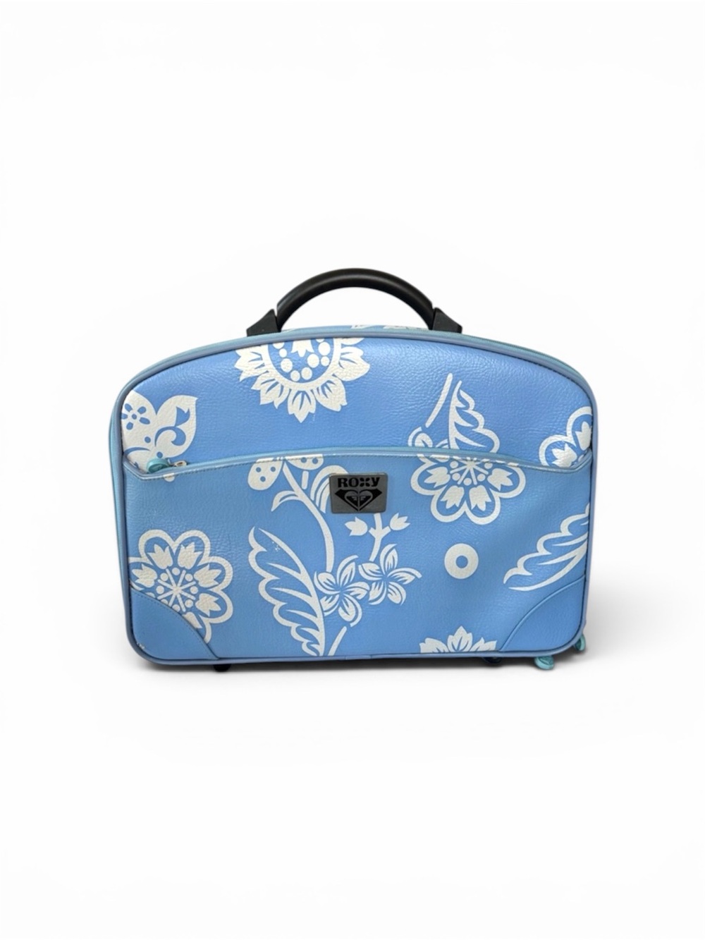 Y2K Roxy | Light Blue Floral Carry On
